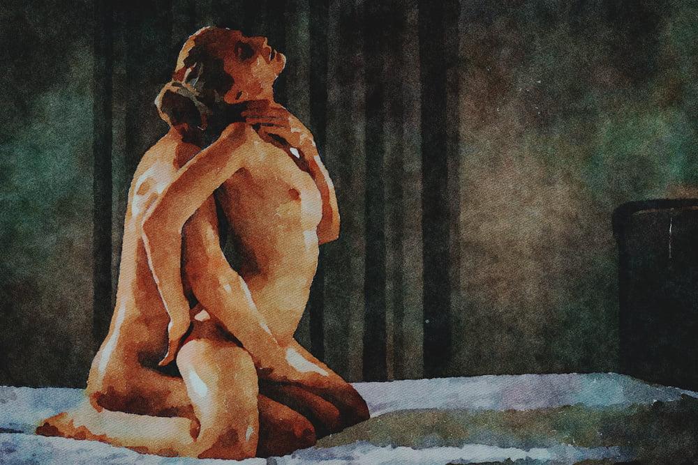 25P Erotic Digital Watercolor 28