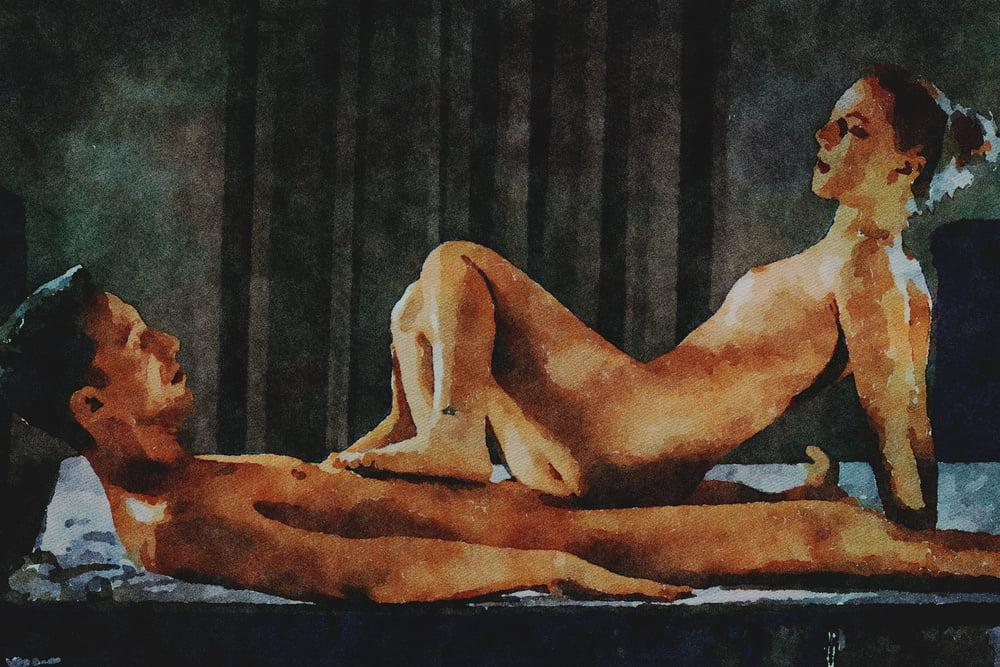 25P Erotic Digital Watercolor 28