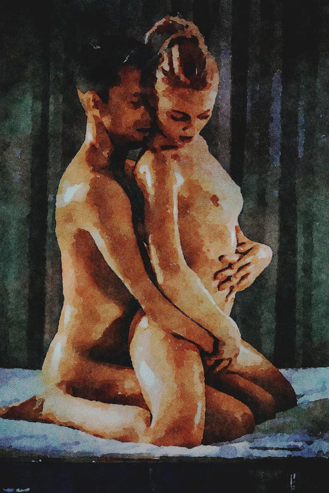 25P Erotic Digital Watercolor 28