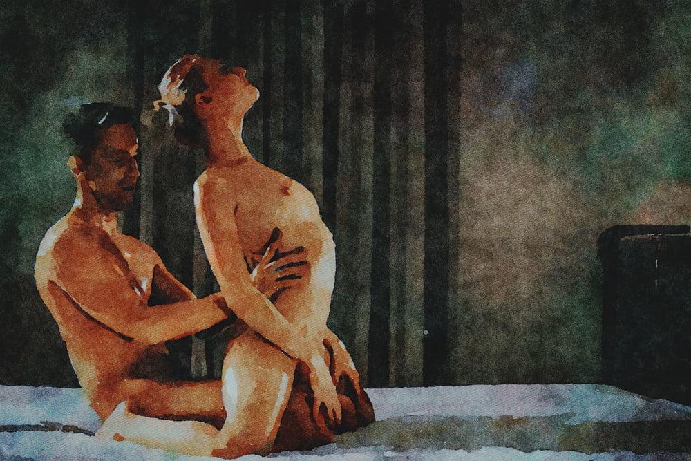 25P Erotic Digital Watercolor 28