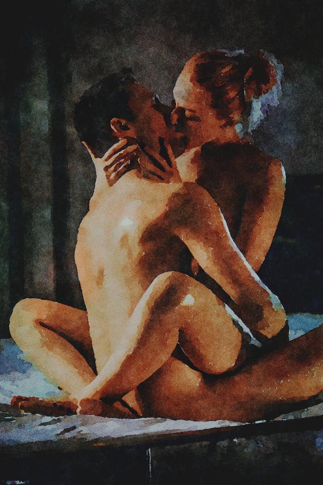25P Erotic Digital Watercolor 28