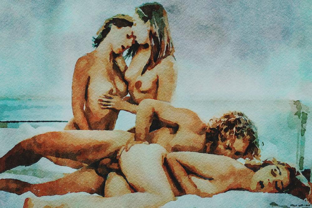 20P Erotic Digital Watercolor 24