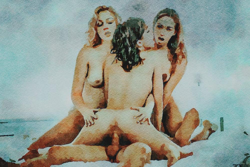 20P Erotic Digital Watercolor 24