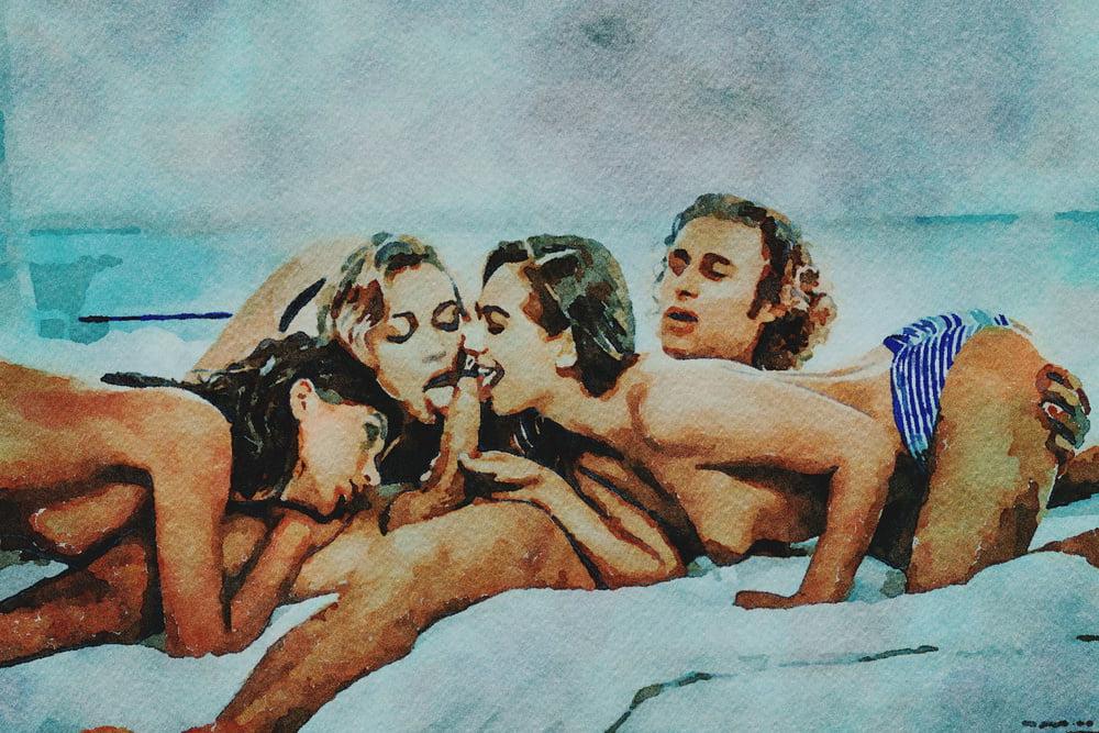 20P Erotic Digital Watercolor 24