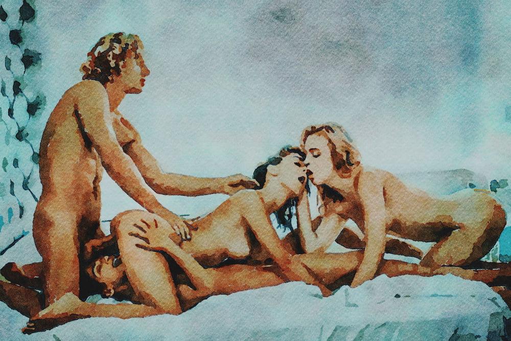20P Erotic Digital Watercolor 24