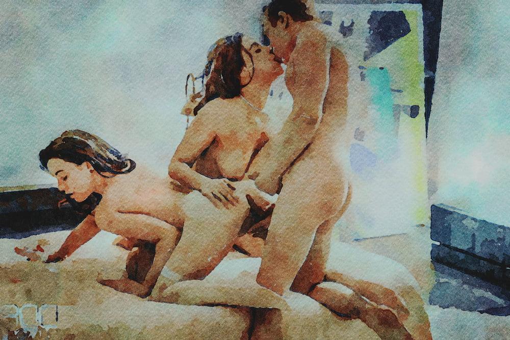 25P Erotic Digital Watercolor 47