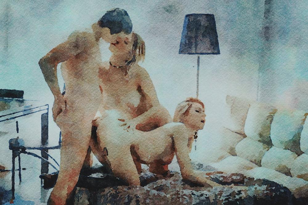 25P Erotic Digital Watercolor 47
