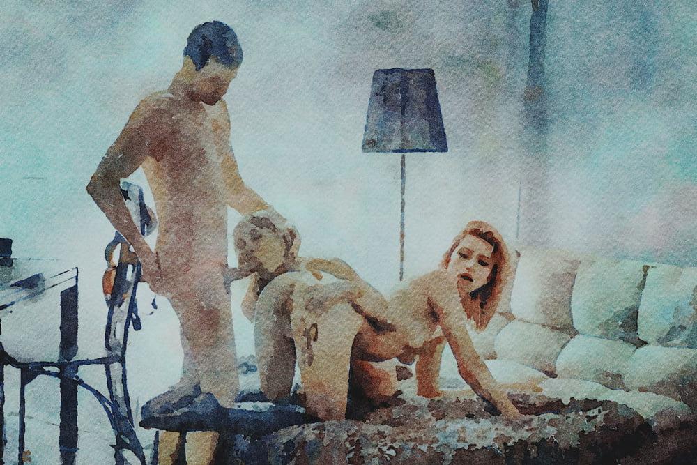 25P Erotic Digital Watercolor 47
