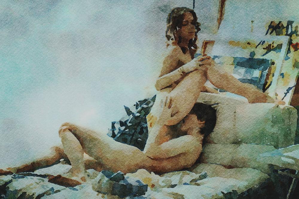 25P Erotic Digital Watercolor 47