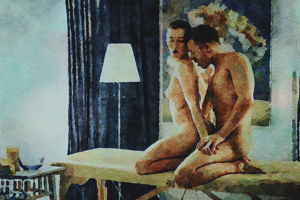 25P Erotic Digital Watercolor 47