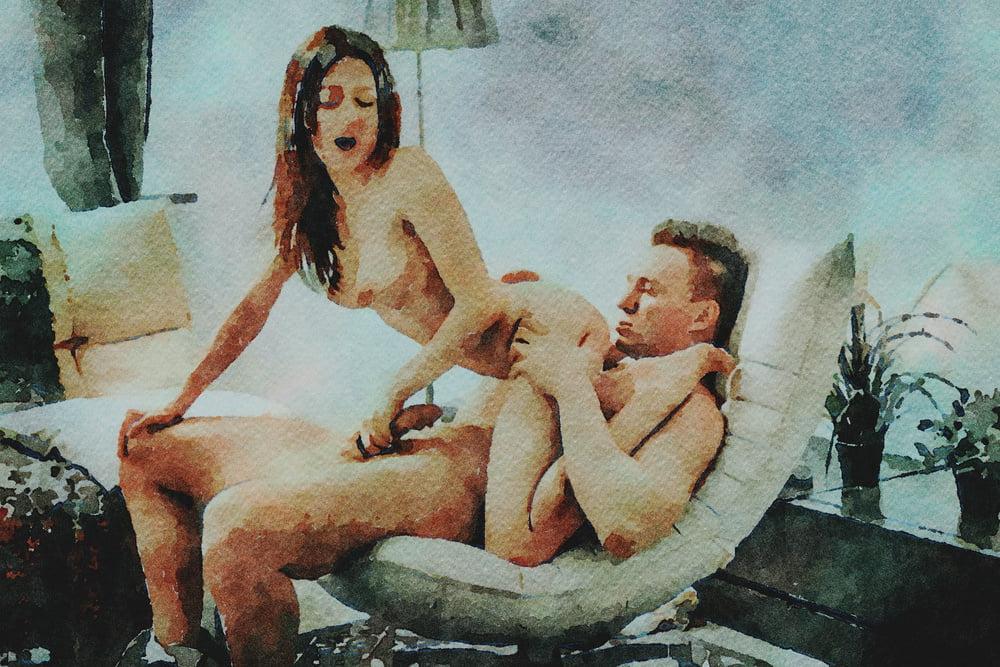 25P Erotic Digital Watercolor 47