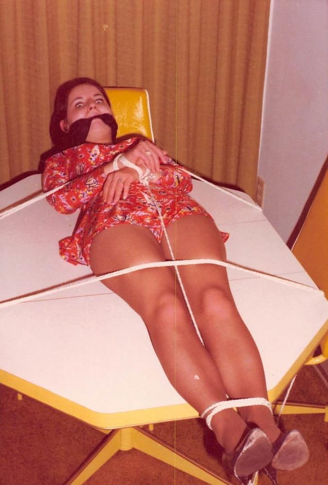 15P Tied Up Girls from the 70's