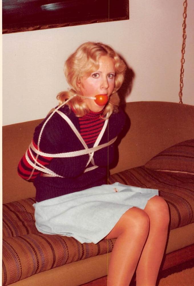 15P Tied Up Girls from the 70's