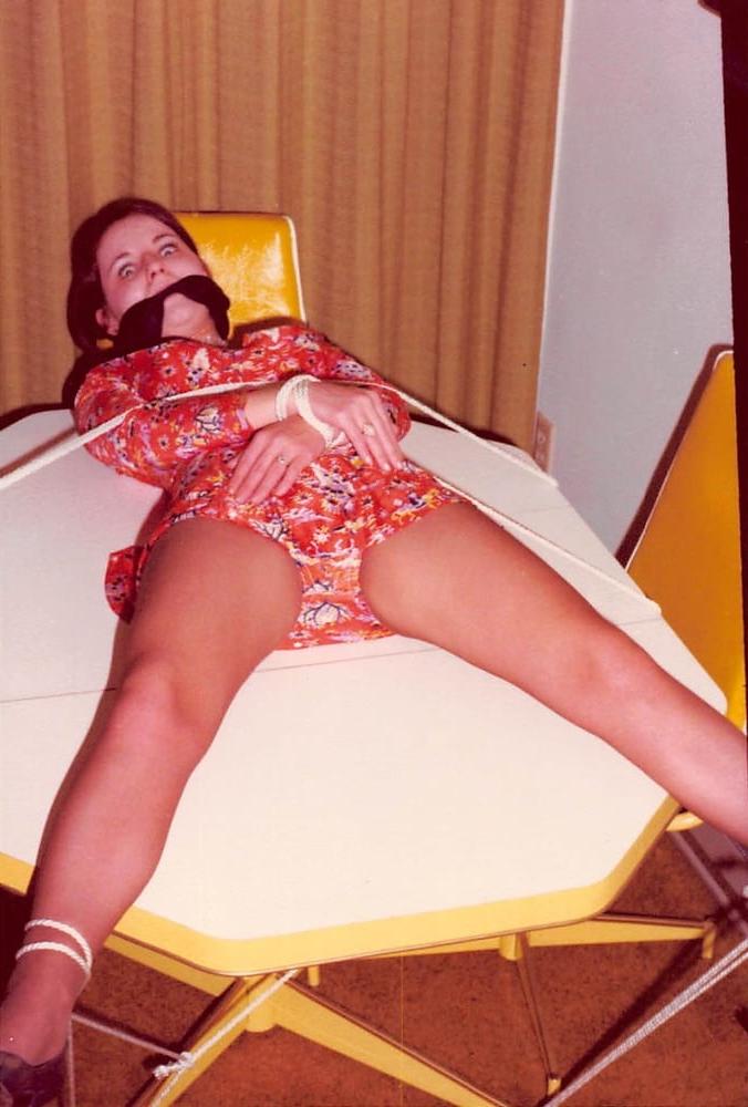 15P Tied Up Girls from the 70's