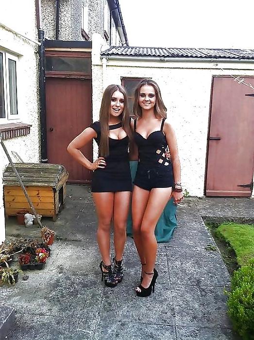 15P High heels on sexy teen