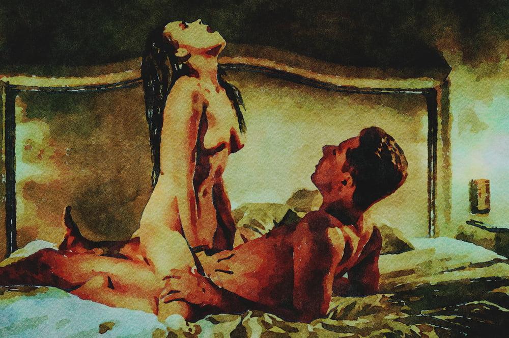 25P Erotic Digital Watercolor 20