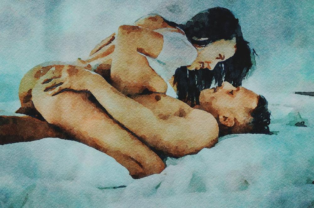 25P Erotic Digital Watercolor 20