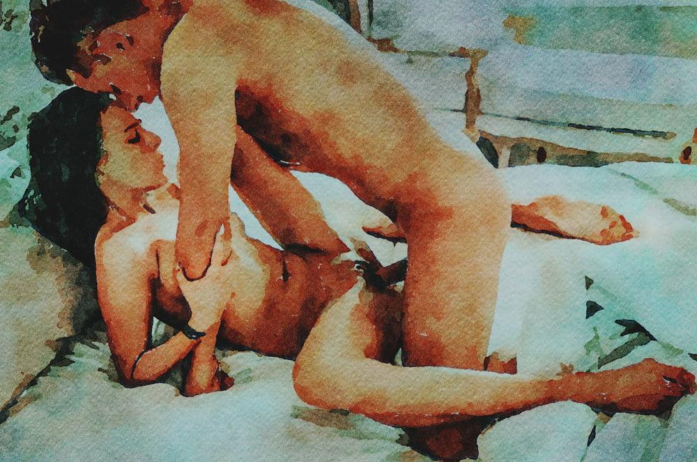 25P Erotic Digital Watercolor 20