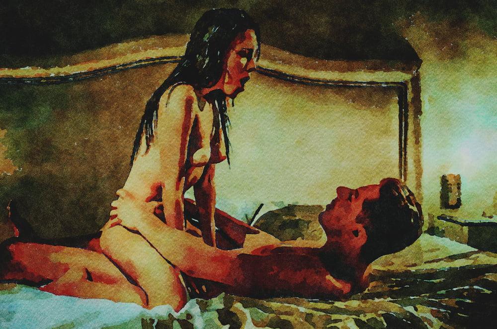 25P Erotic Digital Watercolor 20