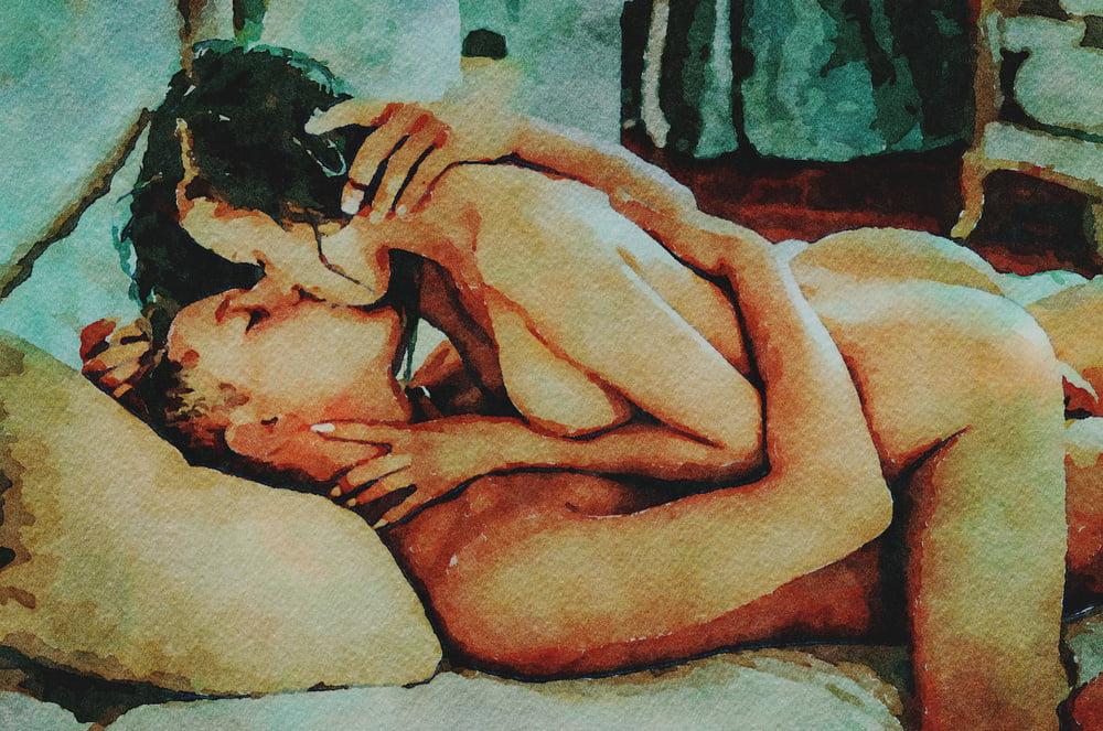 25P Erotic Digital Watercolor 20