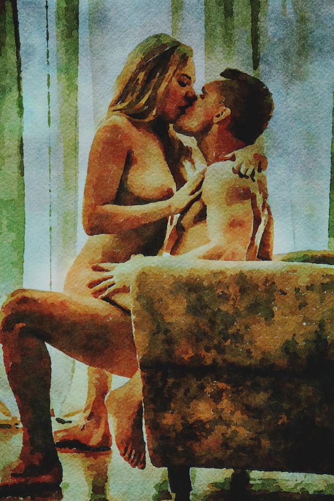 25P Erotic Digital Watercolor 19