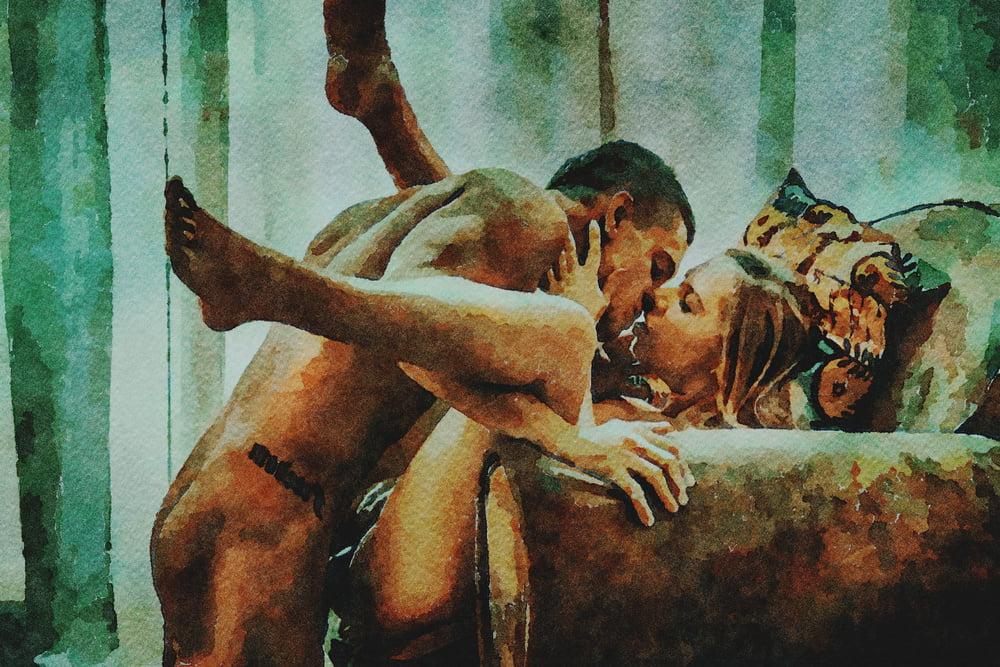 25P Erotic Digital Watercolor 19