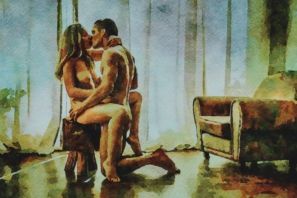 25P Erotic Digital Watercolor 19