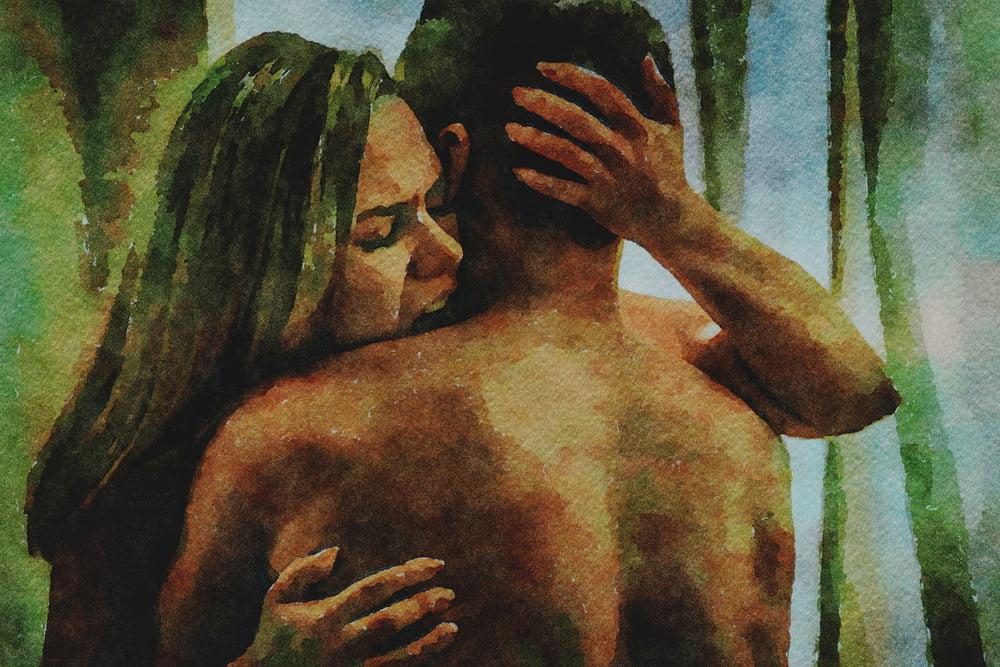 25P Erotic Digital Watercolor 19