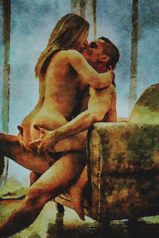 25P Erotic Digital Watercolor 19