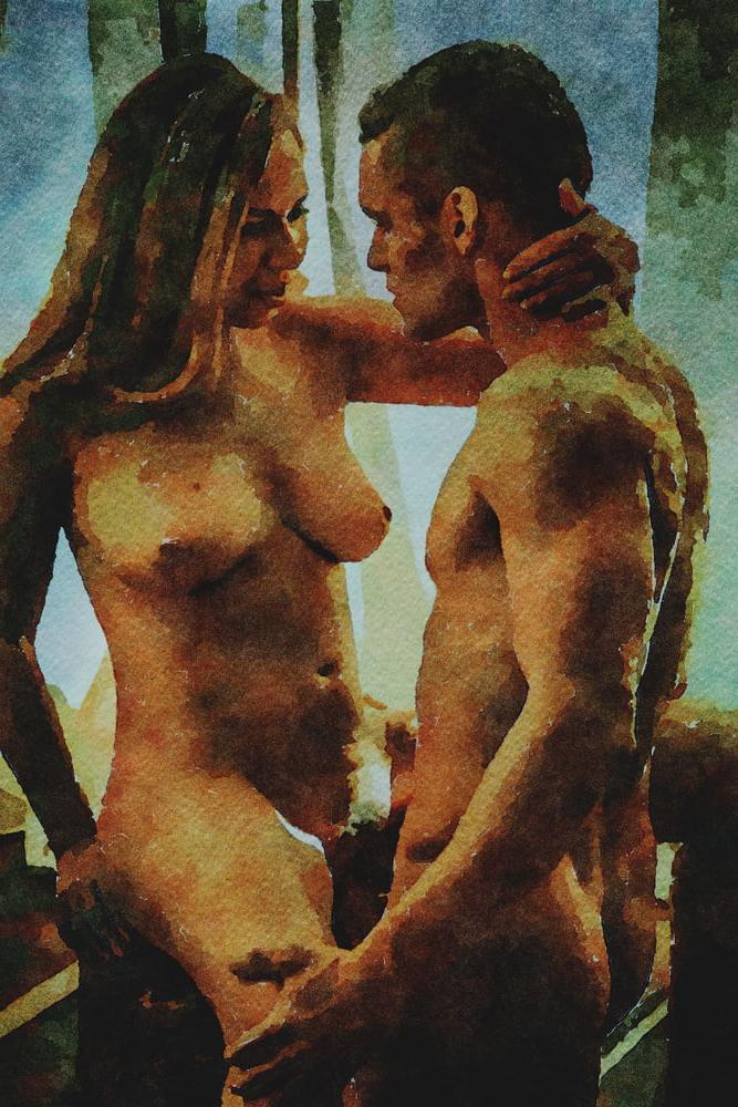 25P Erotic Digital Watercolor 19
