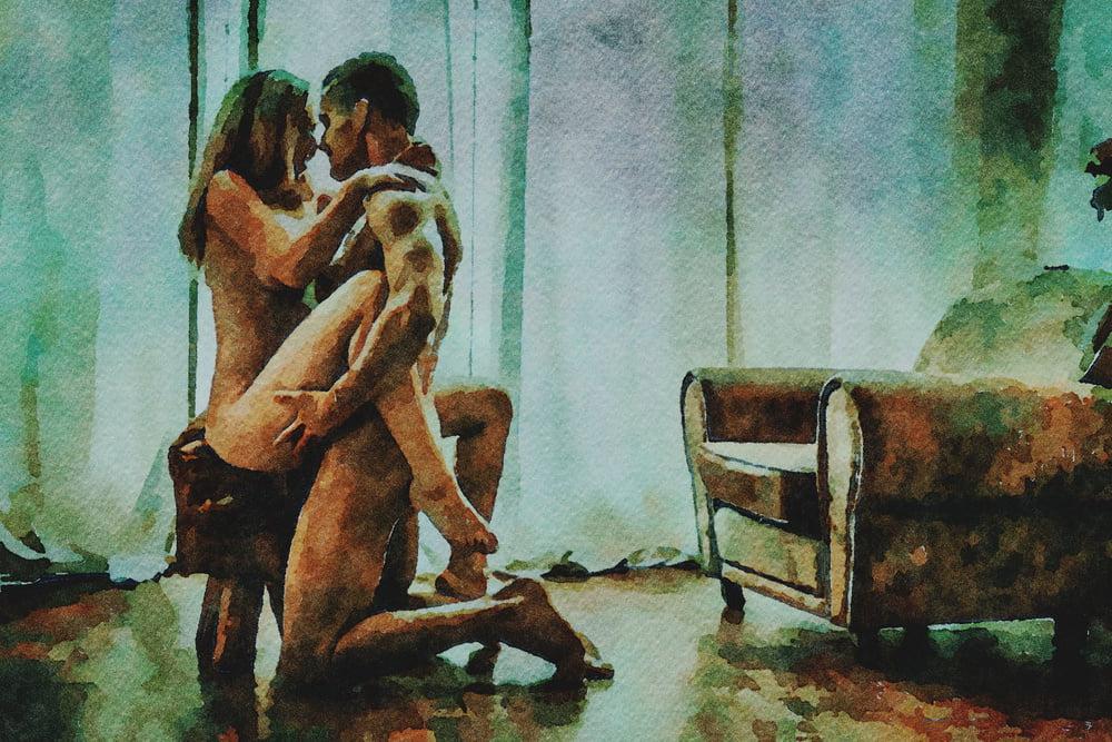 25P Erotic Digital Watercolor 19