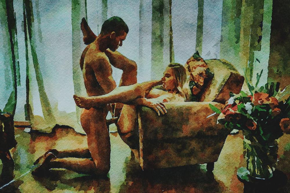 25P Erotic Digital Watercolor 19