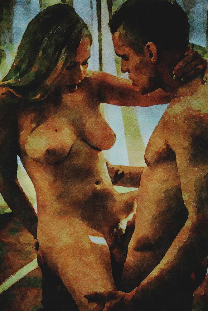 25P Erotic Digital Watercolor 19