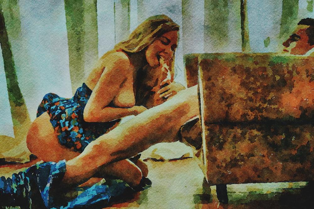25P Erotic Digital Watercolor 19