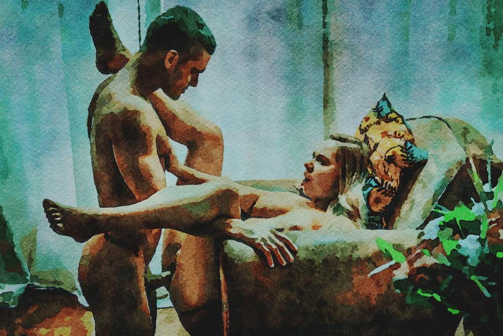 25P Erotic Digital Watercolor 19