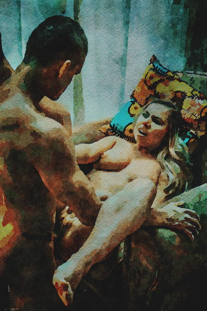 25P Erotic Digital Watercolor 19