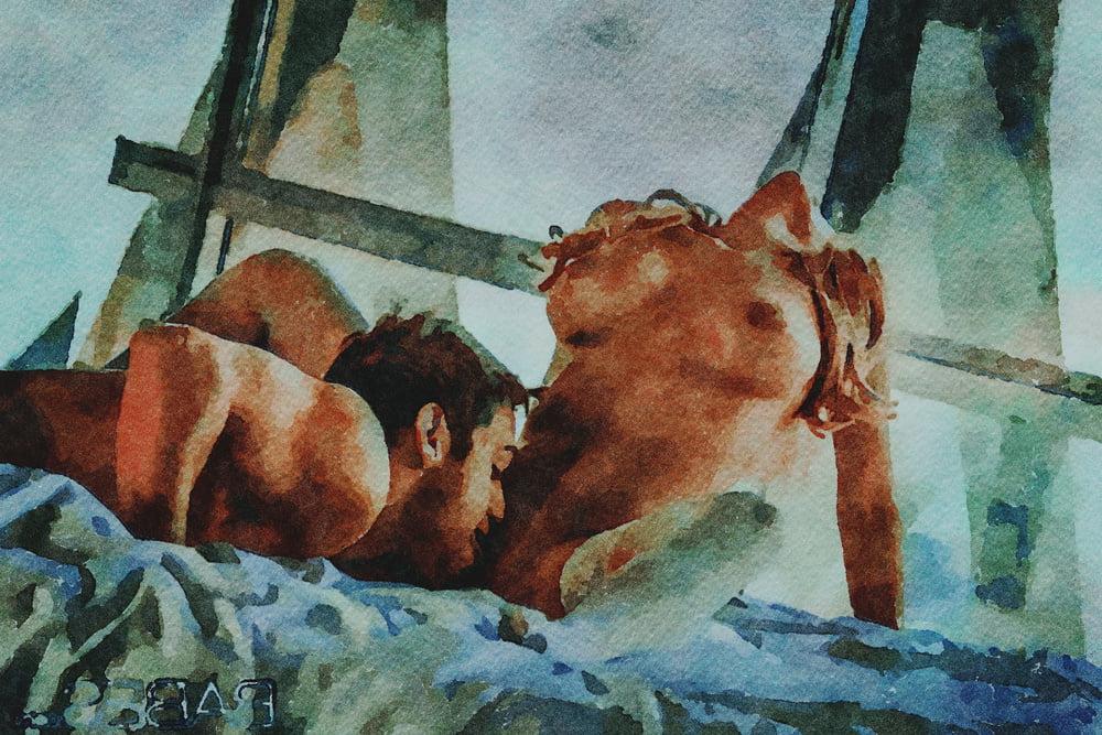 25P Erotic Digital Watercolor 3