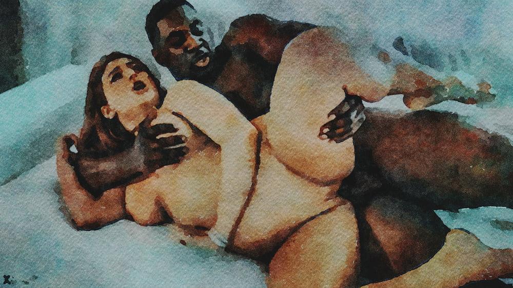 21P Erotic Digital Watercolor 14