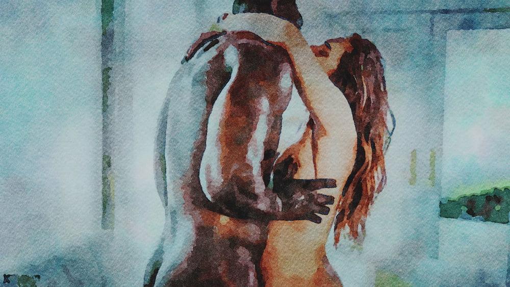 21P Erotic Digital Watercolor 14