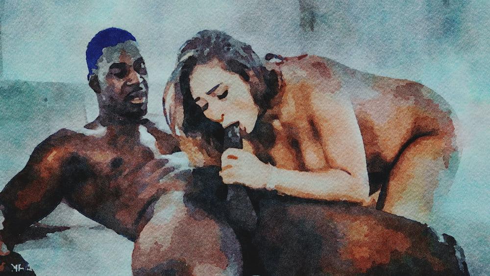 21P Erotic Digital Watercolor 14