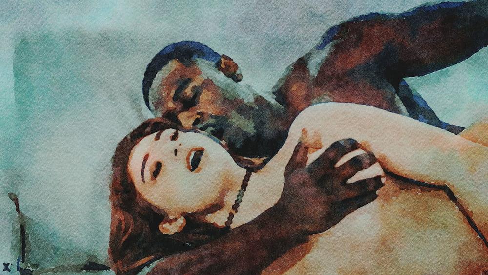 21P Erotic Digital Watercolor 14