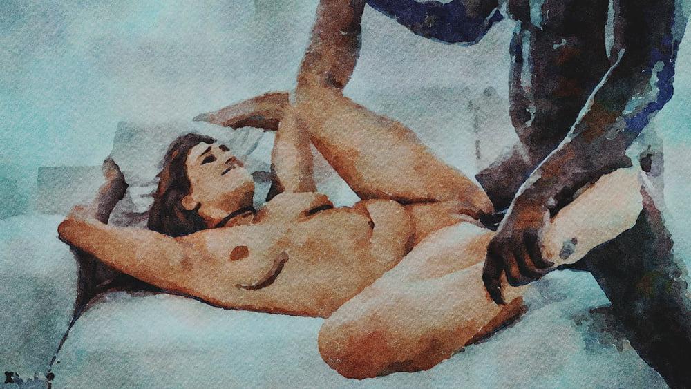 21P Erotic Digital Watercolor 14