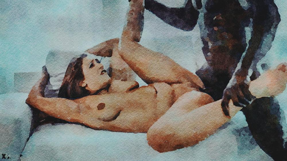 21P Erotic Digital Watercolor 14