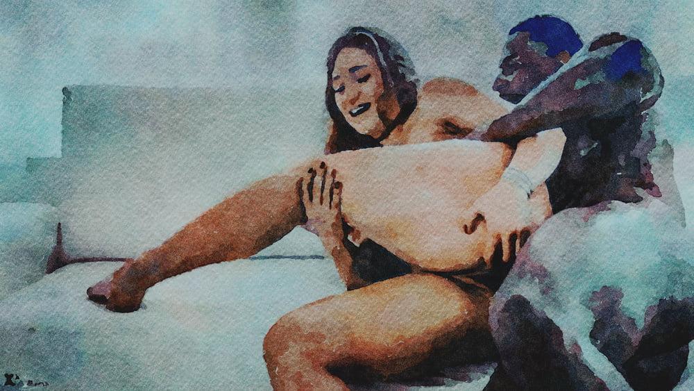 21P Erotic Digital Watercolor 14