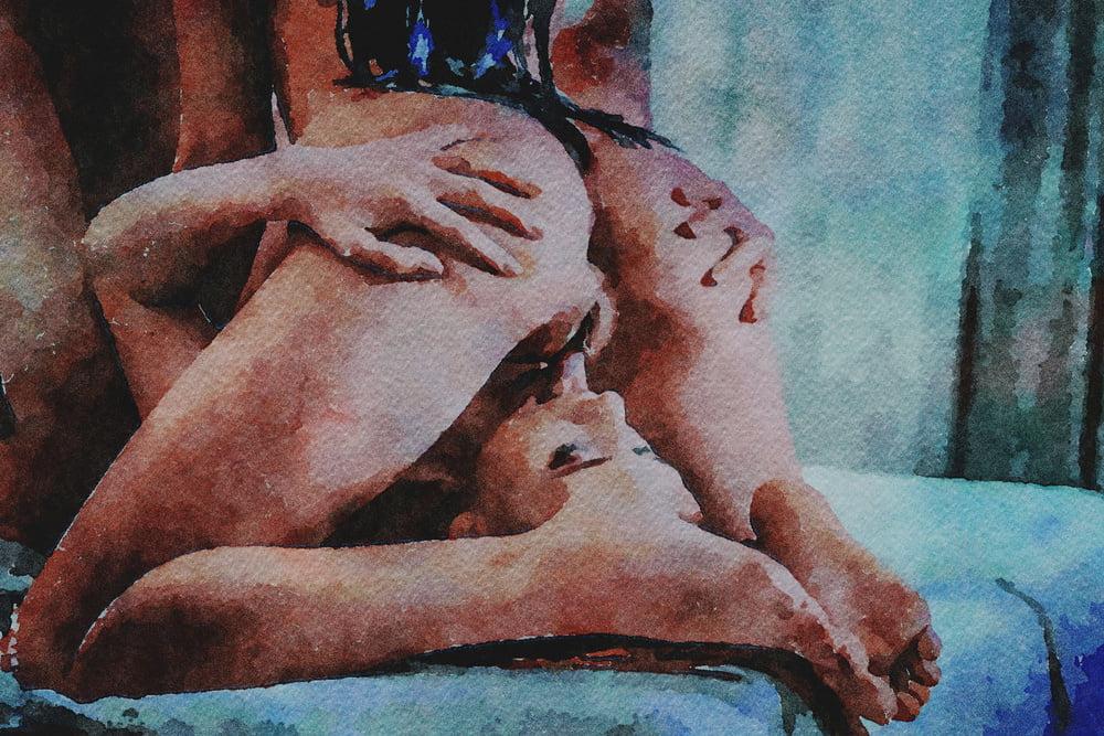25P Erotic Digital Watercolor 5