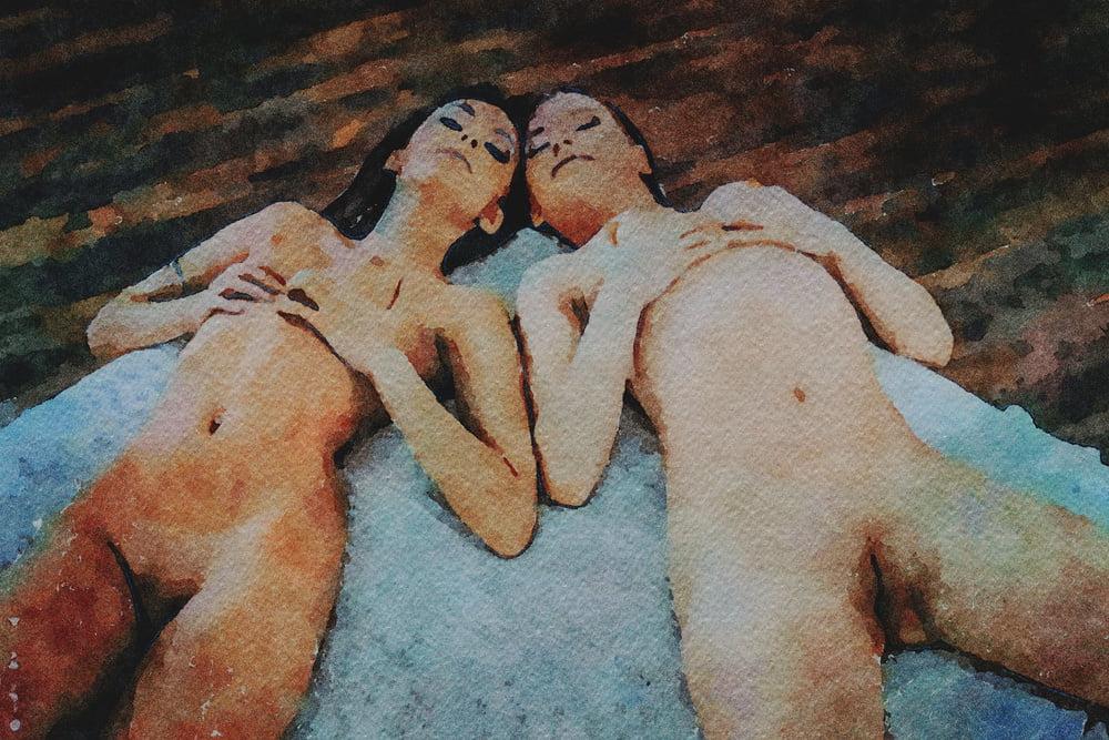 25P Erotic Digital Watercolor 5