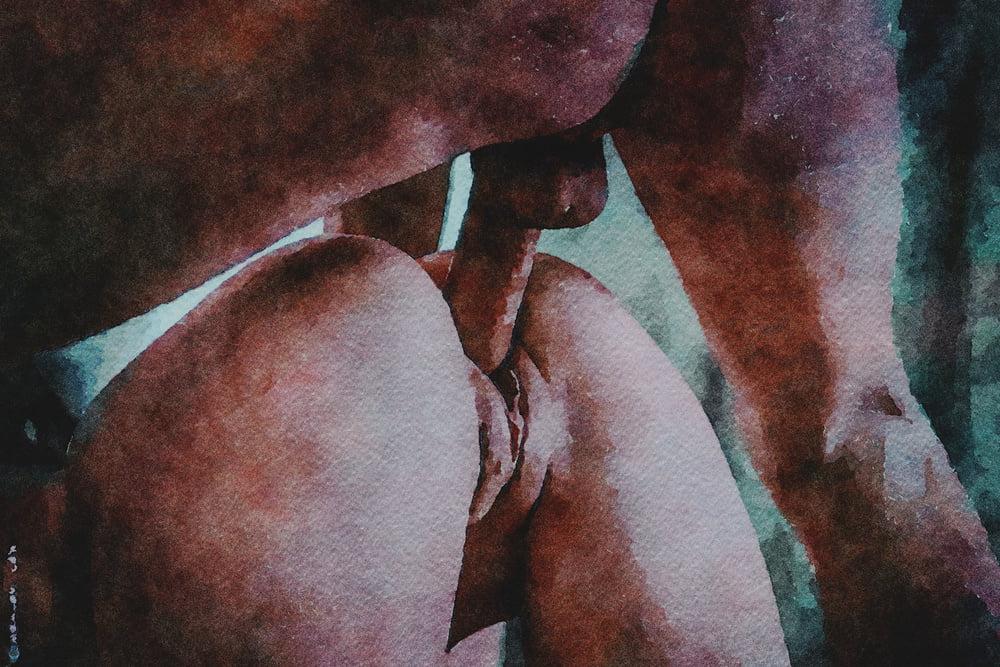 25P Erotic Digital Watercolor 5