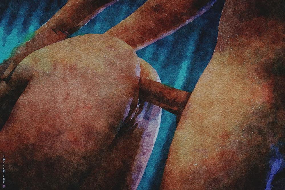 25P Erotic Digital Watercolor 5