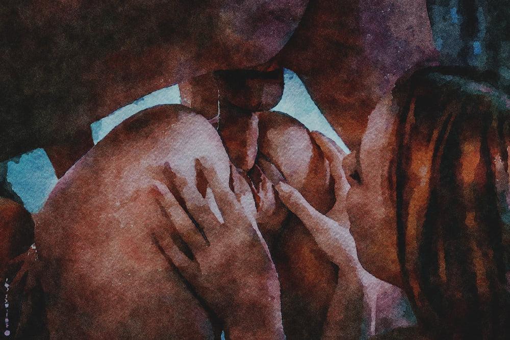 25P Erotic Digital Watercolor 5