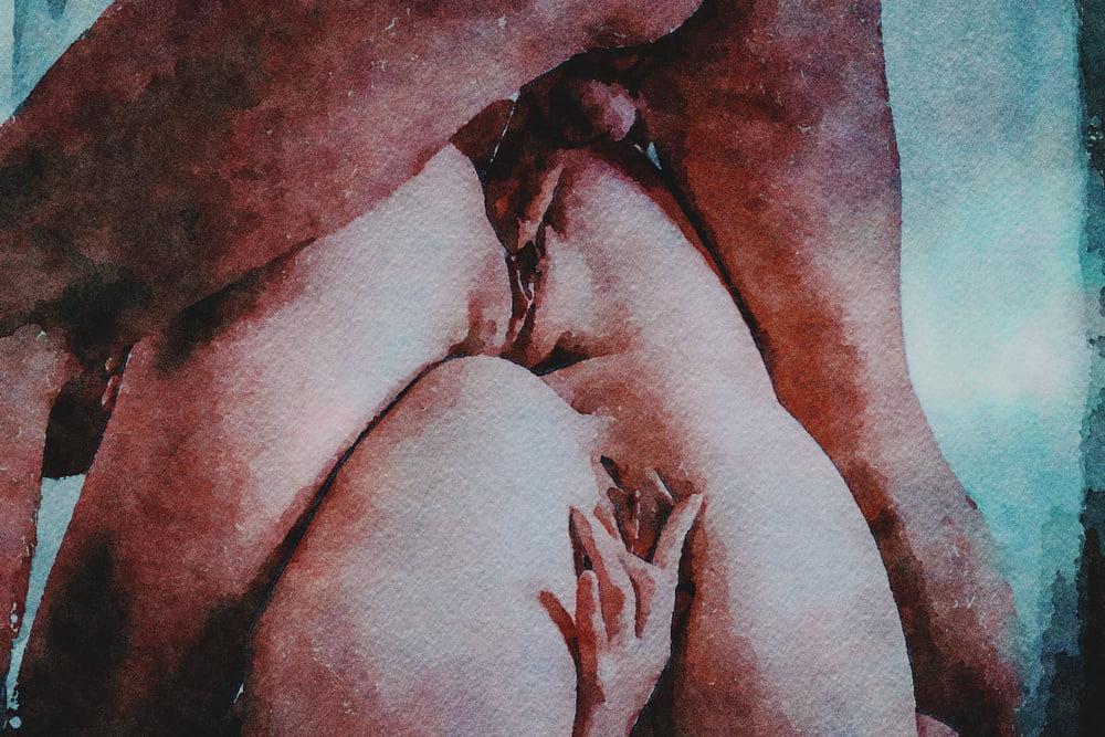 25P Erotic Digital Watercolor 5